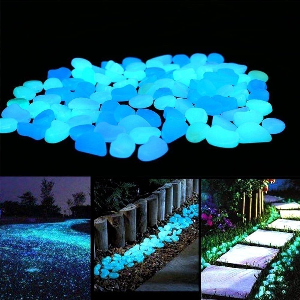 100Pcs-Garden-Luminous-Glowing-Stone-Glow-In-The-Dark-Pebble-Garden-Path-Fish-Tank-Landscaping-Decoration-20210310-045320-1.jpg Garden Luminous Glowing Stone Glow In The Dark Pebbles - Image 1